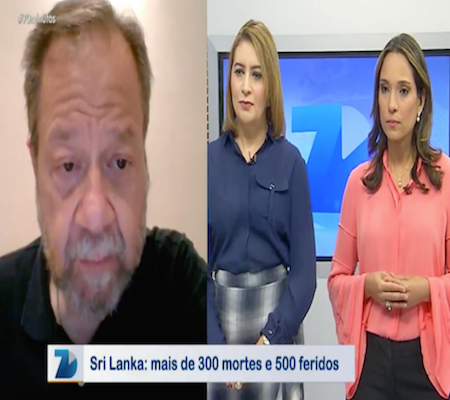 Embaixador do Brasil no Sri Lanka fala sobre atentado que deixou mais de 300 mortos