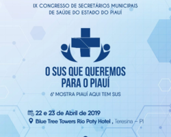 SMS de Joaquim Pires participa do IX Congresso de Secretário Municipais de Saúde do Piauí