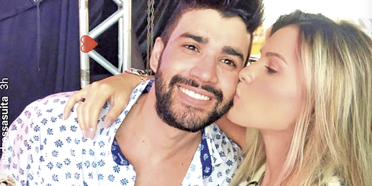 Fã pede para engravidar de Gusttavo Lima e esposa reage