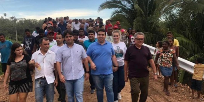 Reginaldo Júnior inaugura "Ponte do Espírito Santo"