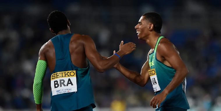 Brasil é campeão no revezamento de 4 X 100 no Japão