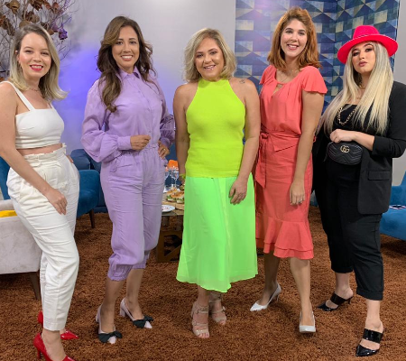 Todas com looks monocromáticos! Universo Mulher dá dicas de como se vestir com apenas uma cor no programa do dia 11.05.19