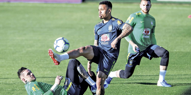 Comissão técnica define os titulares da seleção na Copa América