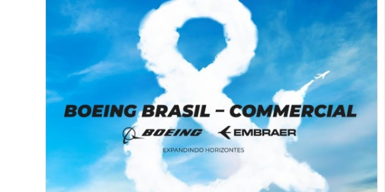 Após fusão, Embraer Boeing Brasil é novo nome da Embraer