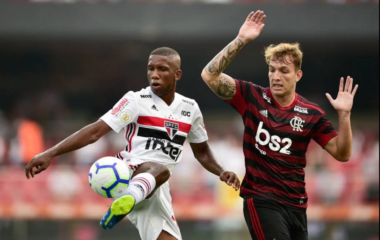 Com garotos em campo, São Paulo e Flamengo empatam no Morumbi