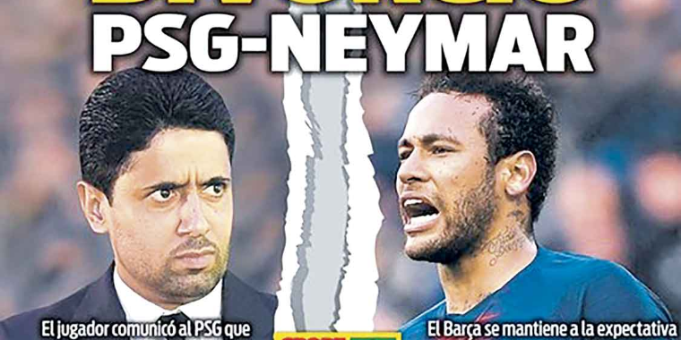 Divórcio total entre PSG e Neymar