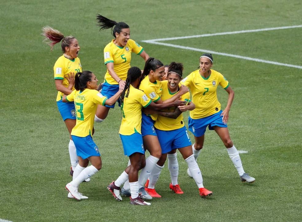 Brasil x Jamaica Copa do Mundo — Foto: Reuters Brasil x Jamaica Copa do Mundo — Foto: Reuters