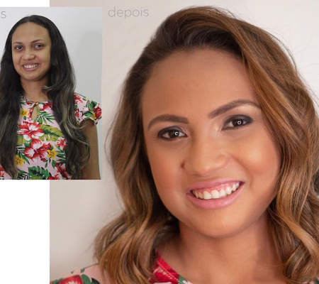 Que Beleza! Luana Gerline ganhou uma transformação completa