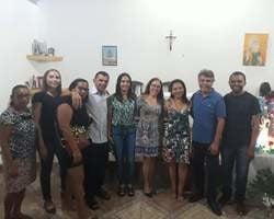 Comunidade Cadoz recebe fiéis, prefeito João Luiz e demais outros, festejando São Pedro 