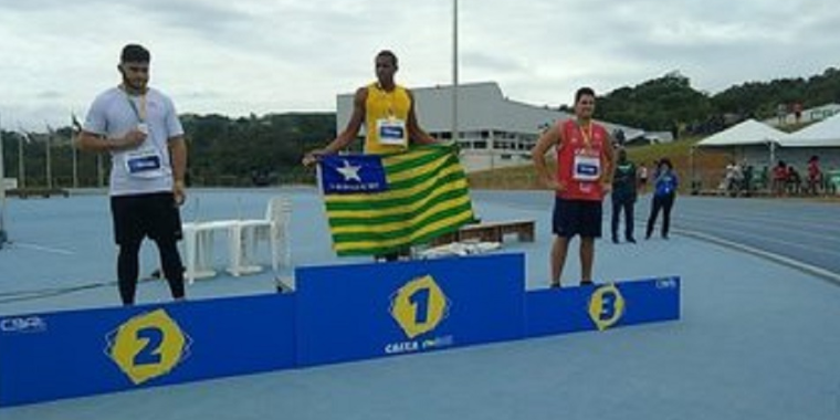 Estudante do Piauí conquista ouro e bronze no atletismo Sub-20