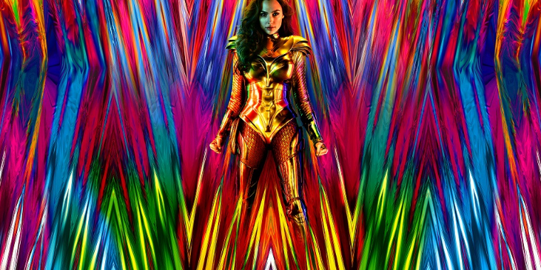 Mulher-Maravilha 1984 ganha arte oficial