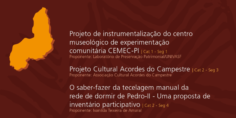 Prêmio Rodrigo 2019: Piauí tem 3 projetos eleitos para fase nacional