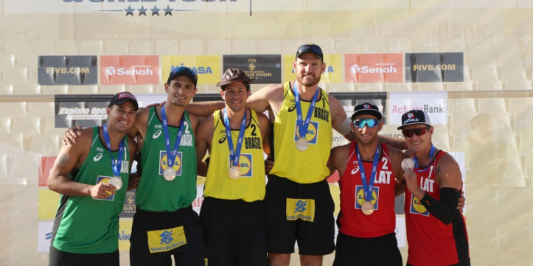 Brasil faz dobradinha ao conquistar ouro e prata em Portugal