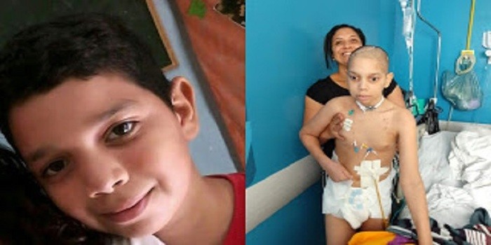 Família faz rifa para ajudar no tratamento de Gabriel Mendes 