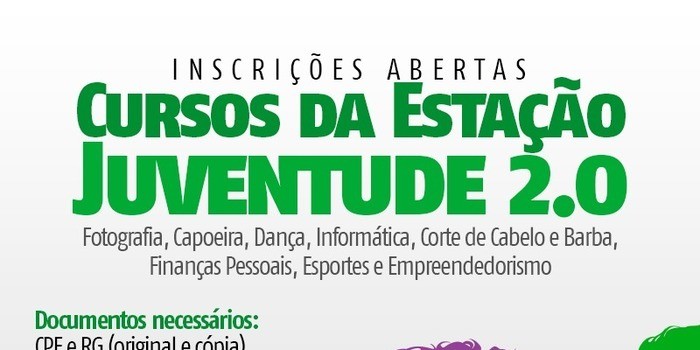 Água Branca: abertas as inscrições para os cursos da Estação Juventude 2.0