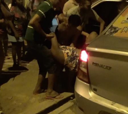 Mulher é baleada após ter residência invadida por homens na zona Norte