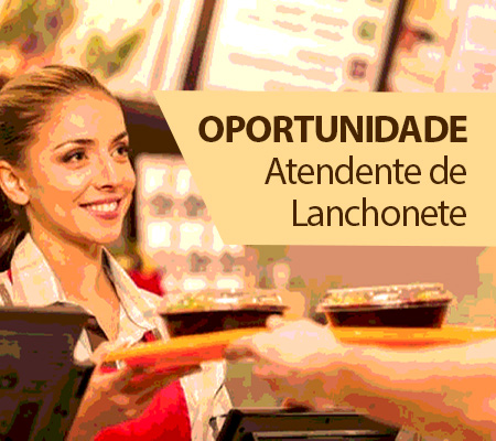 Empresa abre vaga para atendente de lanchonete em Teresina