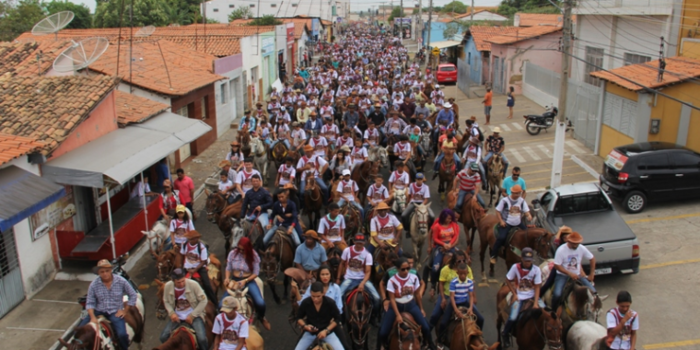 Mega Cavalgada acontece nesta terça (13) em Água Branca