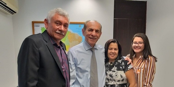 Prefeito Manoel Lázaro participa de audiências nos gabinetes parlamentares em Brasília