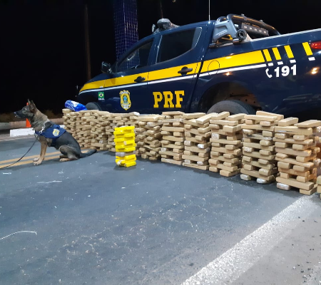PRF apreende droga escondida em caminhão avaliada em R$ 2 milhões