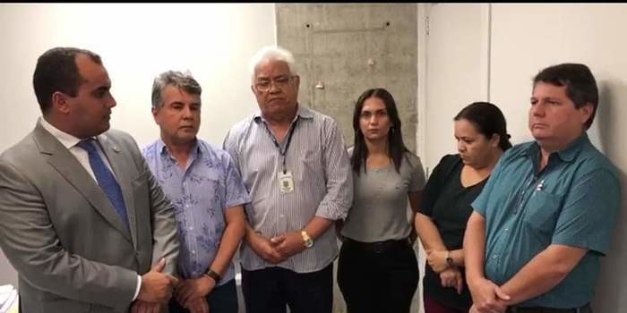 Prefeito João Luiz lidera comitiva em reunião na Agespisa em Teresina