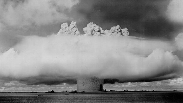 Teste de bomba nuclear