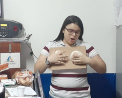 Ações do Agosto Dourado em Uruçuí destaca cuidados na gestação e importância do leite materno