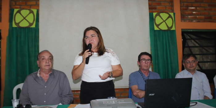 Prefeita Vilma Lima tem reunião com presidente da Câmara de Comércio do MERCOSUL em São João do Arraial
