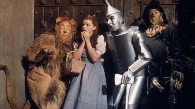 Cena de "O Mágico de Oz"