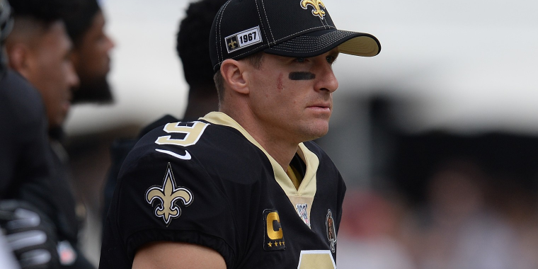 Drew Brees se machuca e para por seis semanas