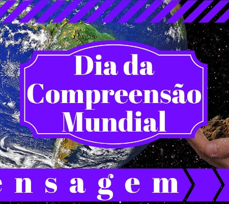 Mensagem do escritor Alexandre Noleto sobre dia Mundial da Compreensão!