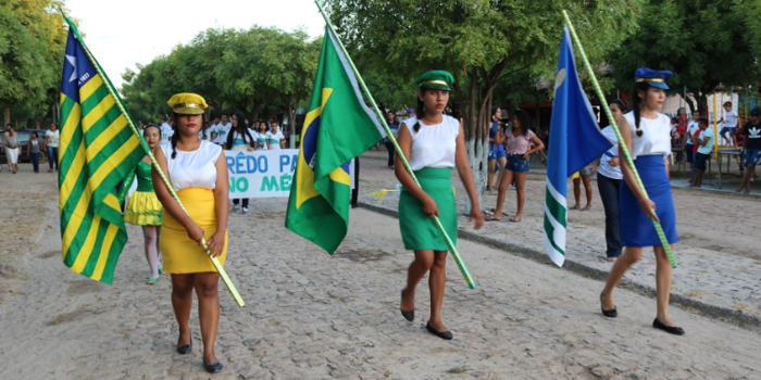 Escolas da zona rural participaram do desfile cívico de 7 de setembro