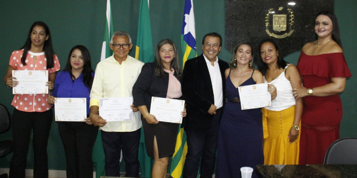Presidente da Câmara Municipal Vereador Valter participa da posse dos novos conselheiros tutelares.