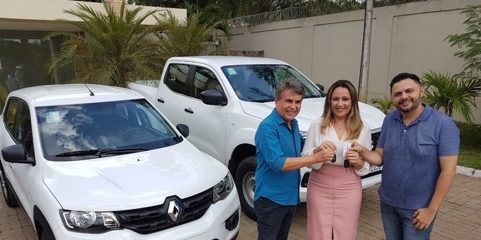 Prefeito João Luiz reforça frota de novos veículos a serviço da população de Monsenhor Gil
