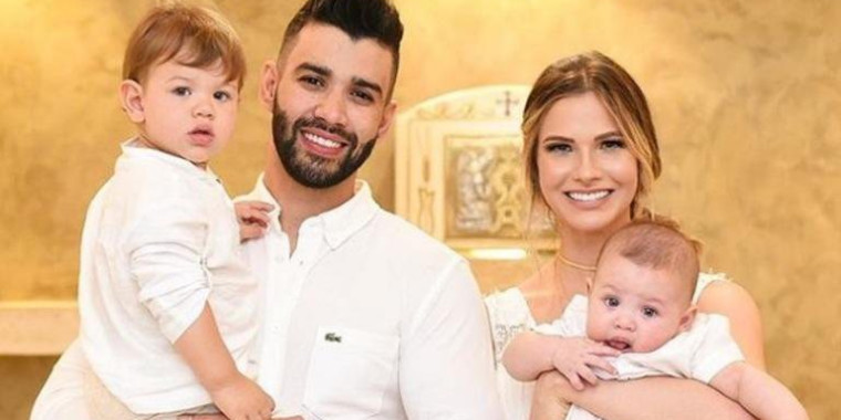 Andressa Suita nega que esteja impedindo Gusttavo Lima de ver filhos