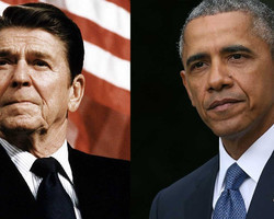 Nesta data de tensão entre Biden e Trump, EUA elegeram Reagan e Obama