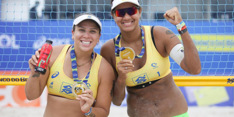 Ana Patrícia e Rebecca vencem 3ª etapa do Circuito de Vôlei de Praia