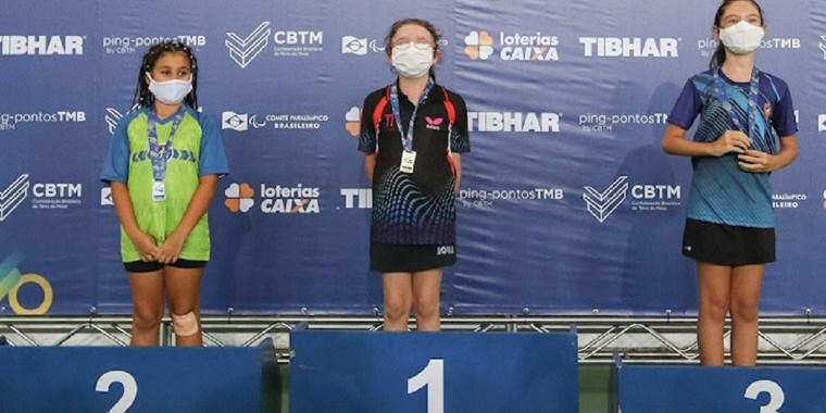 Maranhense conquista o vice-campeonato brasileiro no Tênis de Mesa