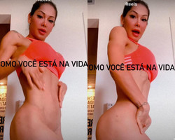 Mayra Cardi tira a calcinha para mostrar “truque de postura” em fotos