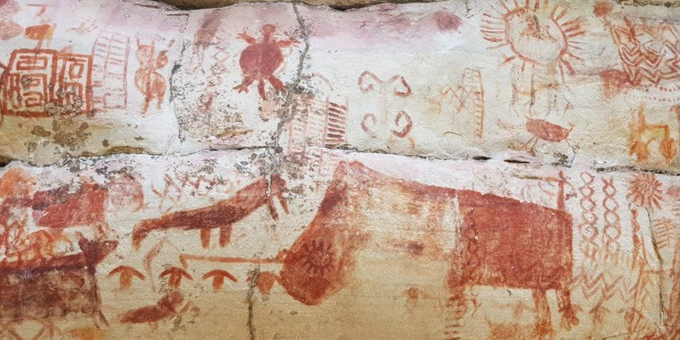 Artes rupestres são descobertas na na Amazônia colombiana