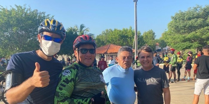 No dia de seus 57 anos de emancipação política, Monsenhor Gil ganha passeio ciclístico