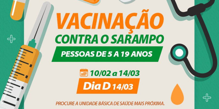 Água Branca inicia campanha de vacinação contra o sarampo