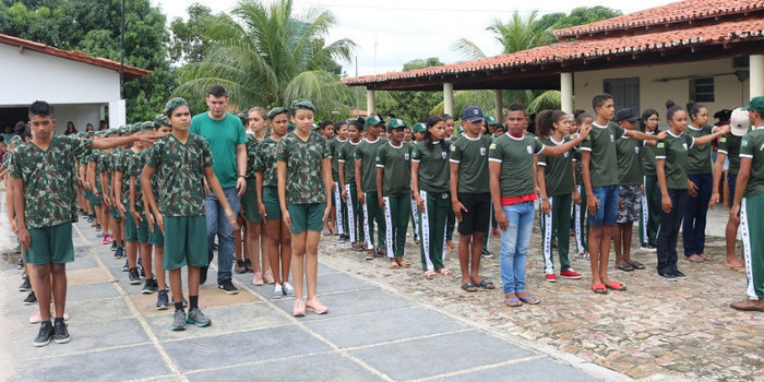 Pelotão Mirim realizou momento de confraternização