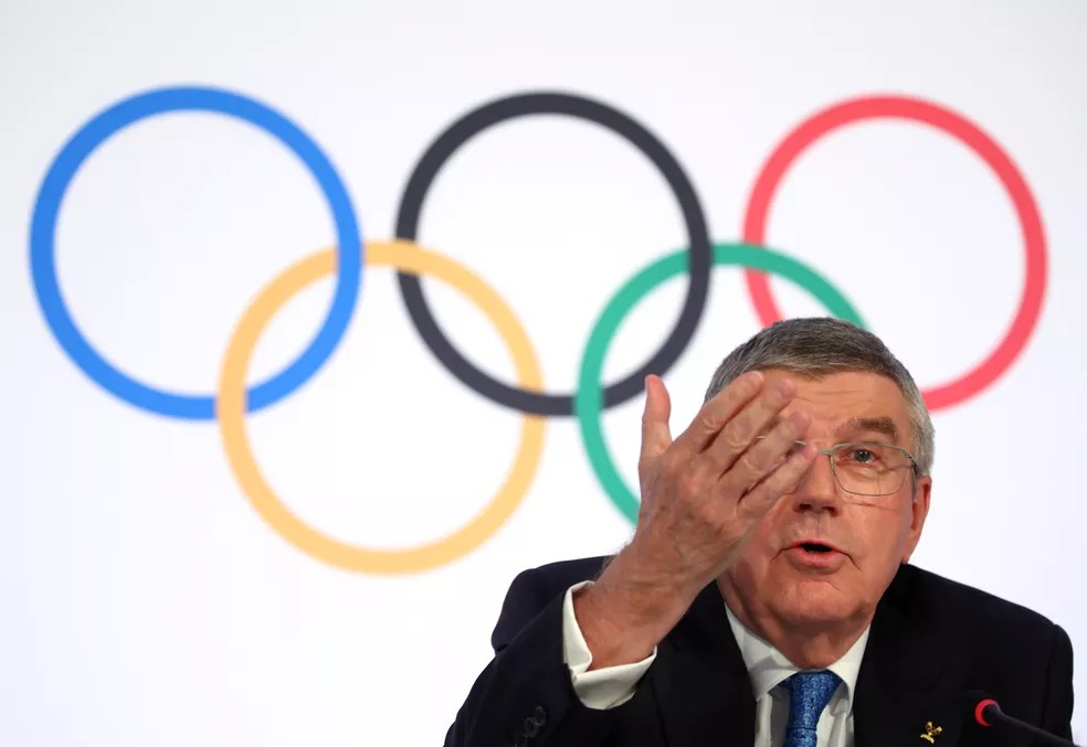 O presidente do COI, Thomas Bach — Foto: REUTERS/Denis Balibouse
