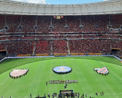 Lista dos estádios no Brasil com maior capacidade de público
