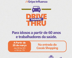 Timon inicia amanhã (25) a vacinação “drive thru” contra a gripe 