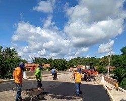 Ponte: Obras chegam em sua fase final em Monsenhor Gil