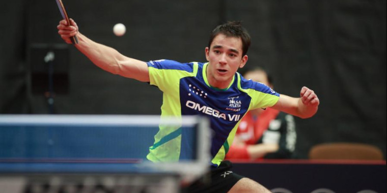 Hugo Calderano reassume 6ª posição no ranking mundial de tênis de mesa