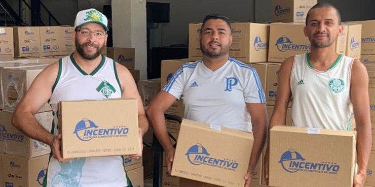 Mancha Alviverde irá distribuir doações a comunidades carentes