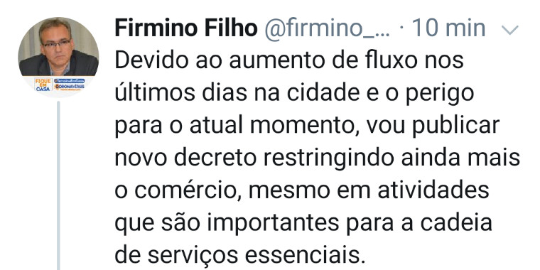 Por desrespeito ao isolamento, PMT edita decreto ainda mais restritivo